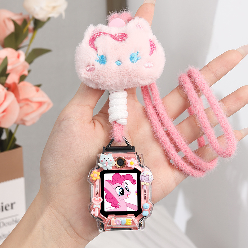 Bright Child Little Genius išmaniojo laikrodžio juostelė – plastikinė juosta, madingas stilius