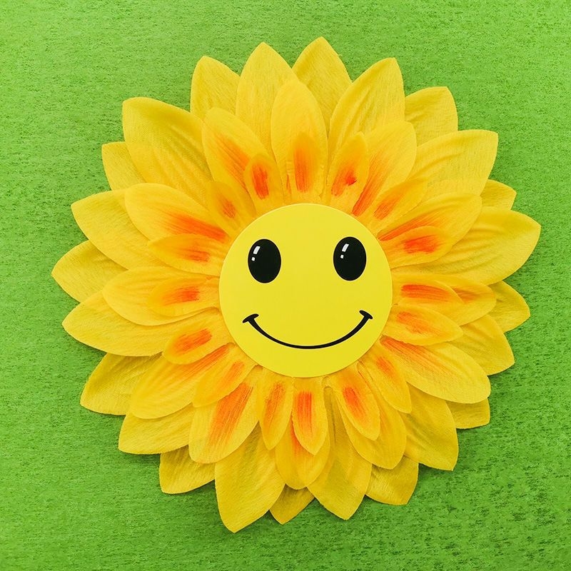 Детски танцов реквизит със слънчоглед – държан слънчоглед за изпълнение, Марка: Other, Налично в готови запаси, Лято 2021