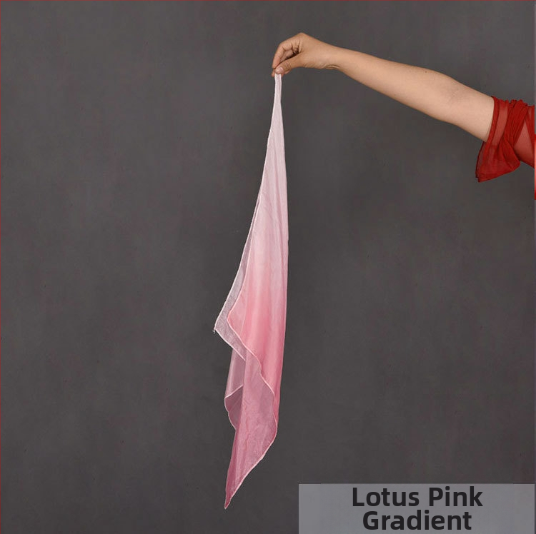 Hedvábný tanečný šál — klasický tanečný rekvizit pre dospelých, leto 2021