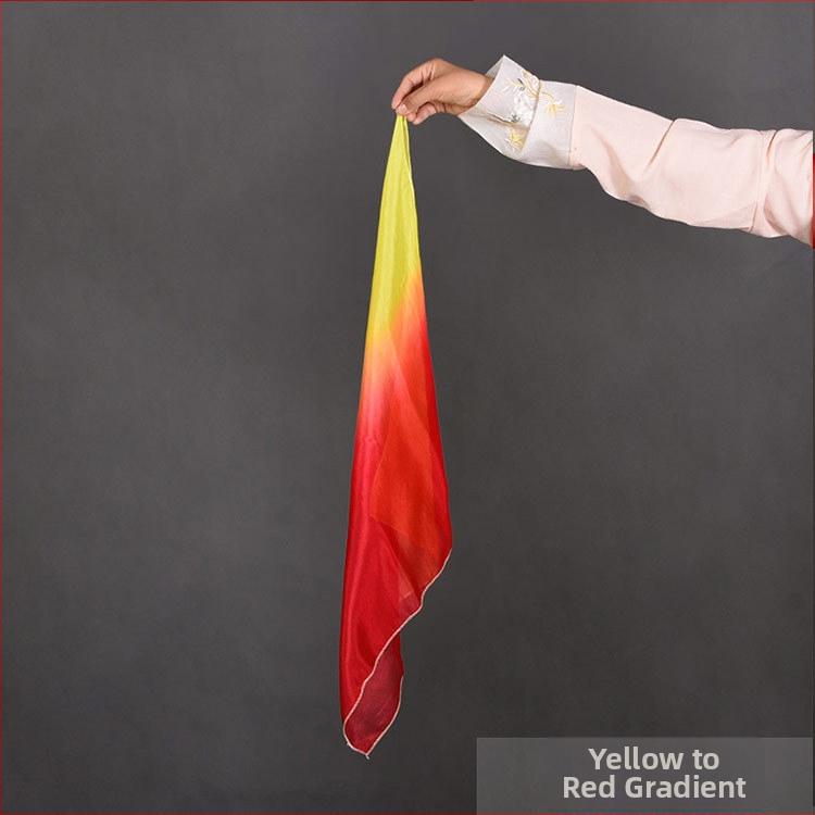 Hedvábný tanečný šál — klasický tanečný rekvizit pre dospelých, leto 2021