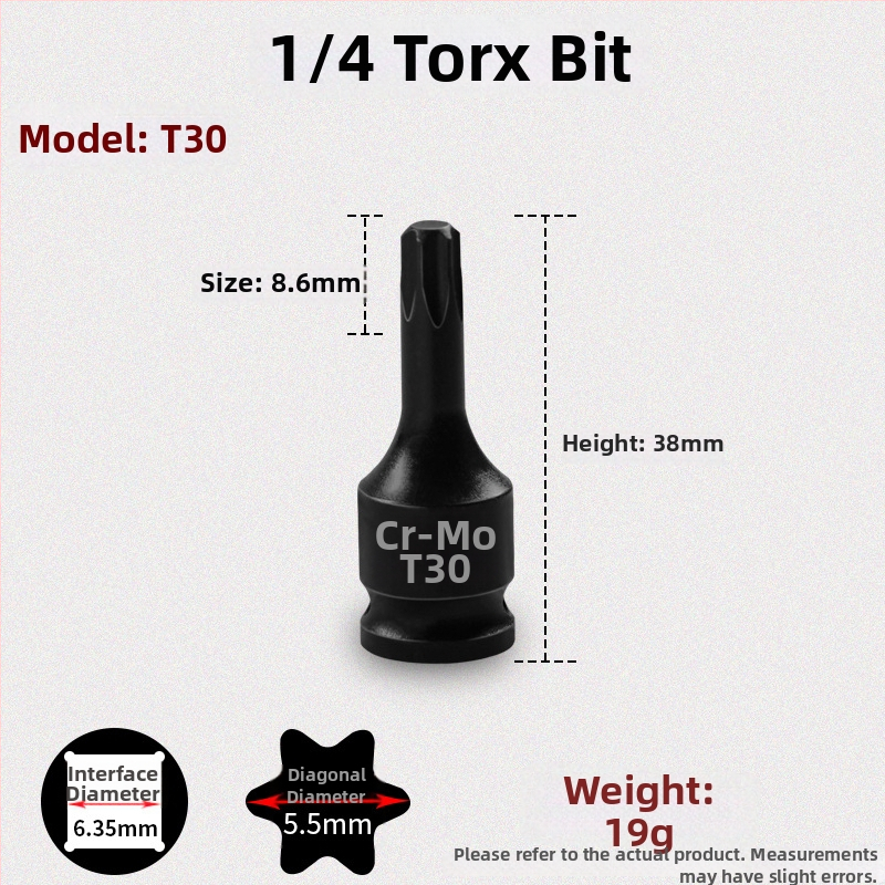 Galic pneumatický rýchly bit s hex zásuvkou, chróm-molybdenová oceľ, Zhejiang pôvod