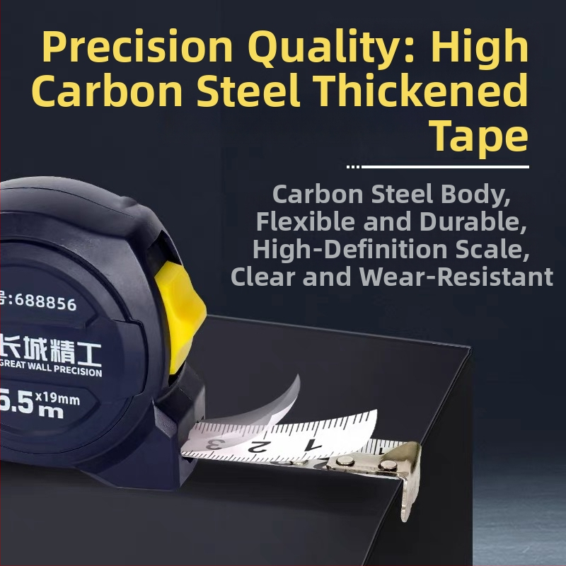 Great Wall Seiko meracia páska – vysokouhlíková oceľ, s tromi brzdami, Luban pravítko