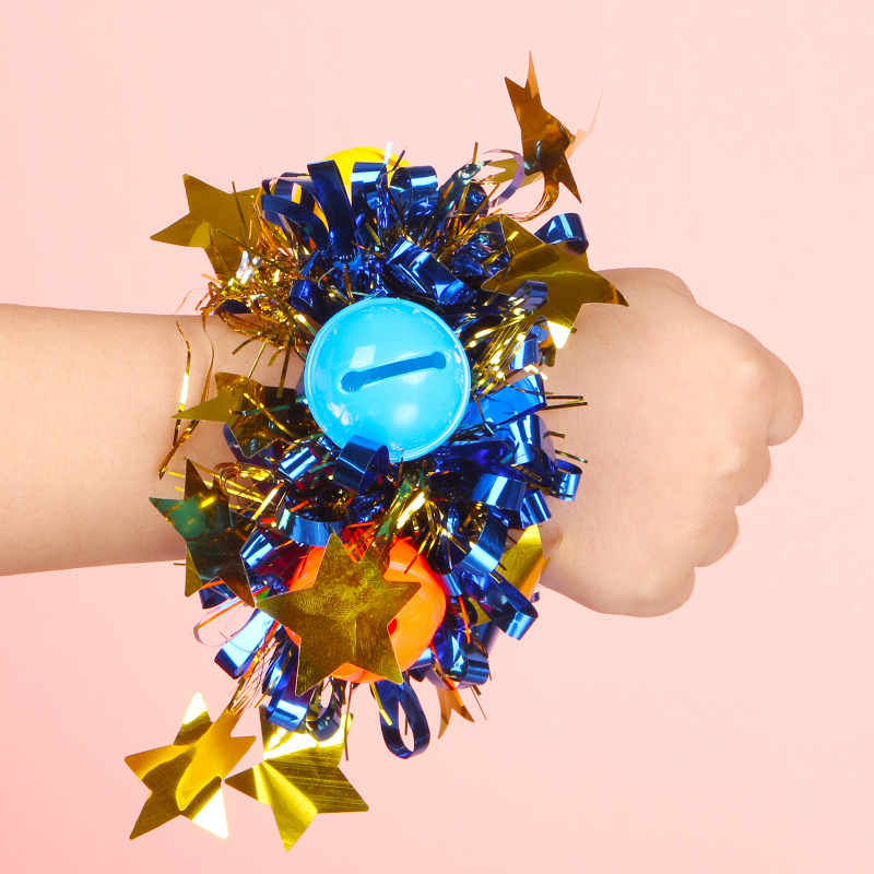 Еластично цветче за китка със звънче за детски танцови представления