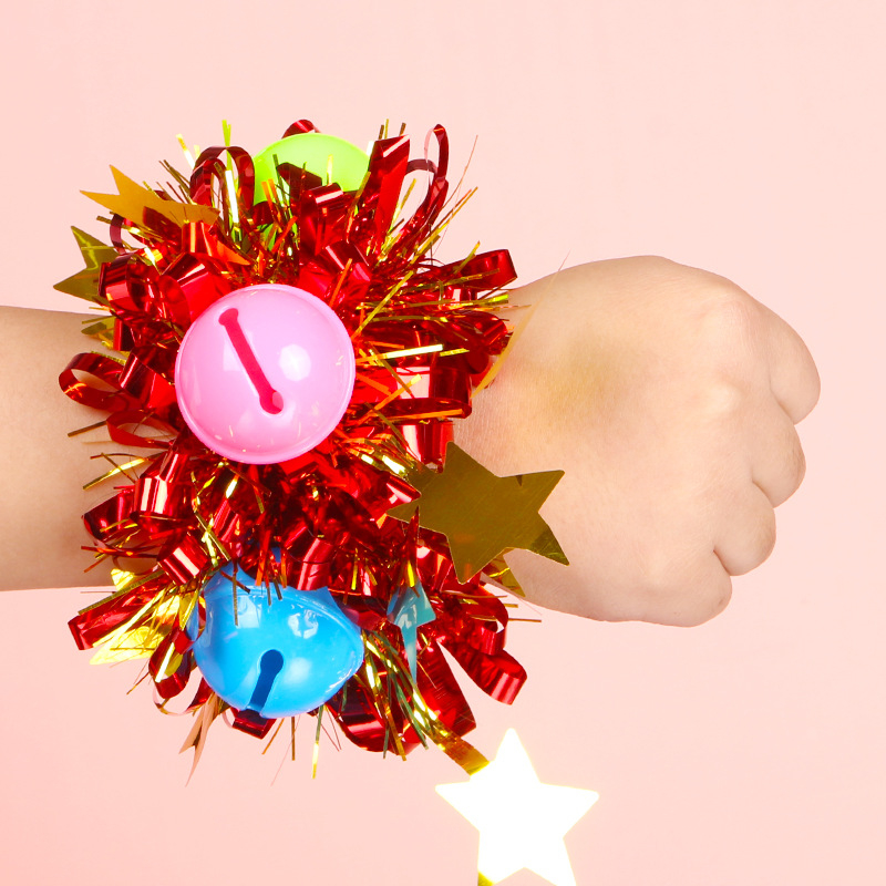 Еластично цветче за китка със звънче за детски танцови представления