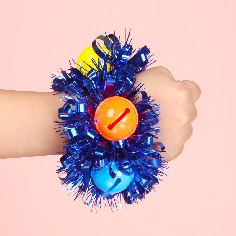 Еластично цветче за китка със звънче за детски танцови представления