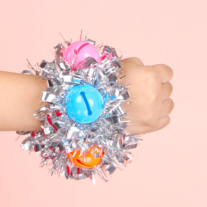 Еластично цветче за китка със звънче за детски танцови представления