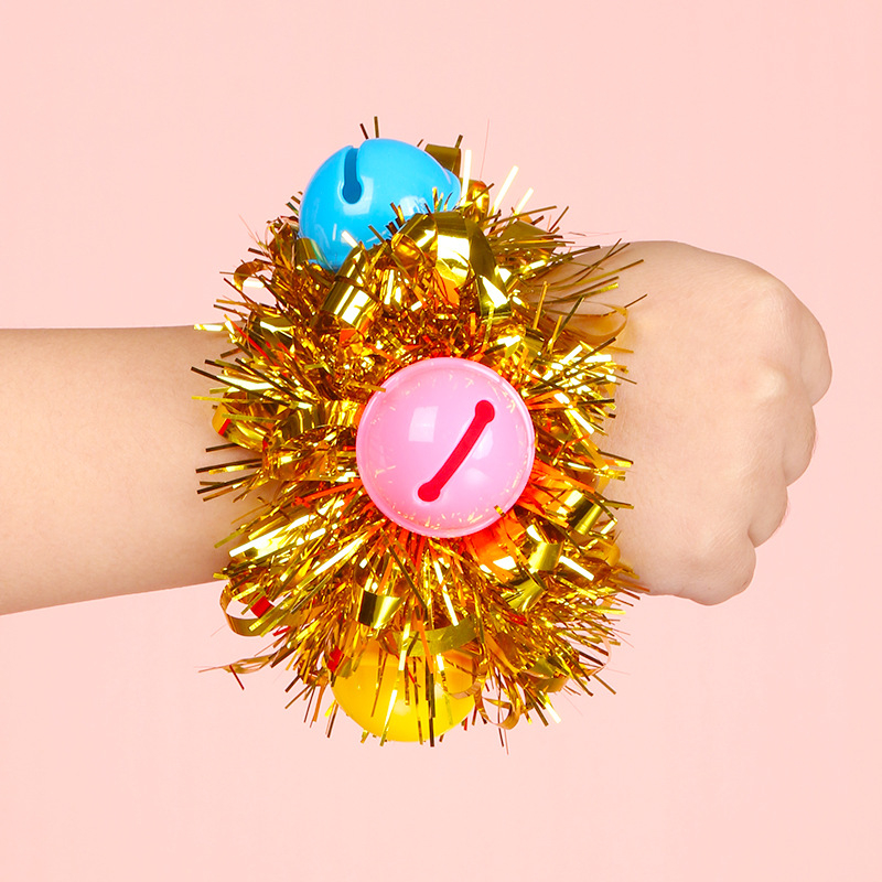 Еластично цветче за китка със звънче за детски танцови представления