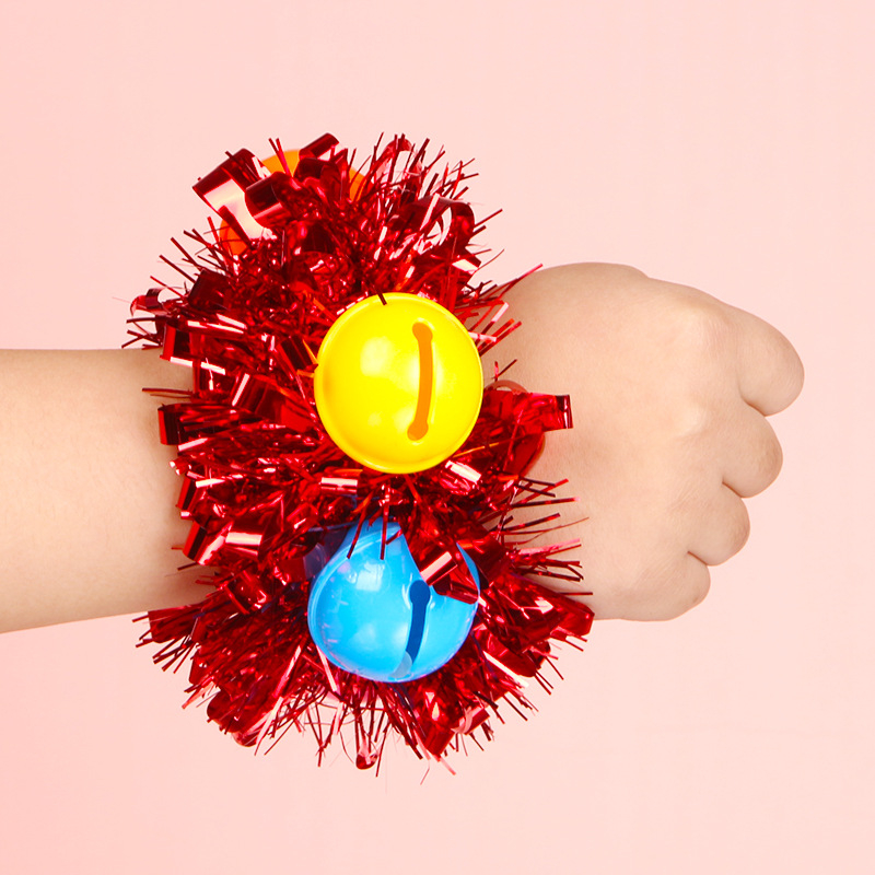 Еластично цветче за китка със звънче за детски танцови представления