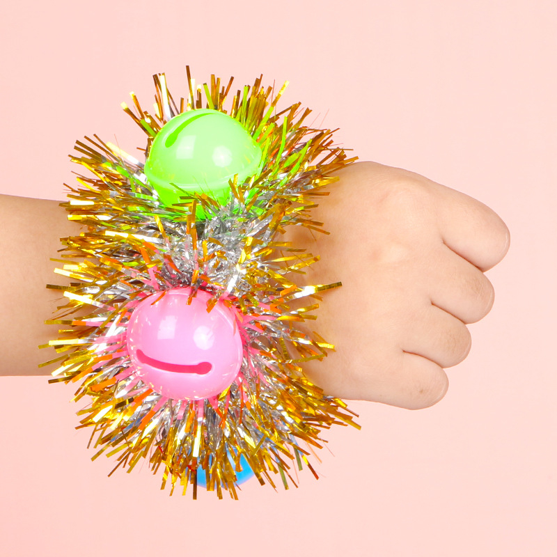 Еластично цветче за китка със звънче за детски танцови представления