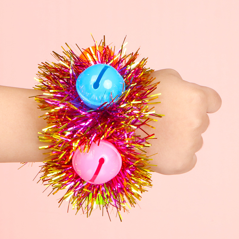 Еластично цветче за китка със звънче за детски танцови представления