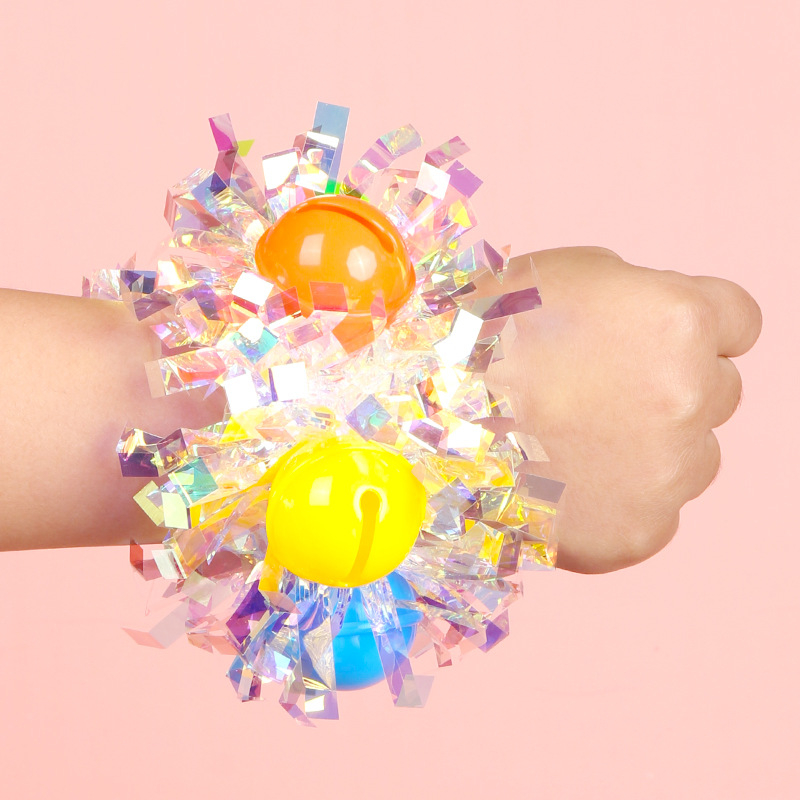 Еластично цветче за китка със звънче за детски танцови представления