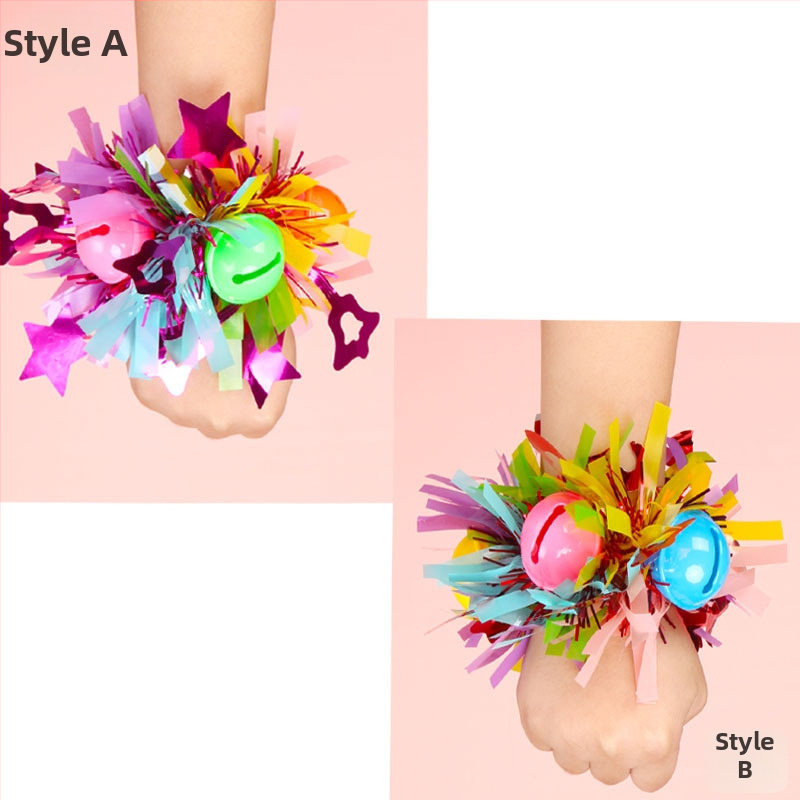 Еластично цветче за китка със звънче за детски танцови представления