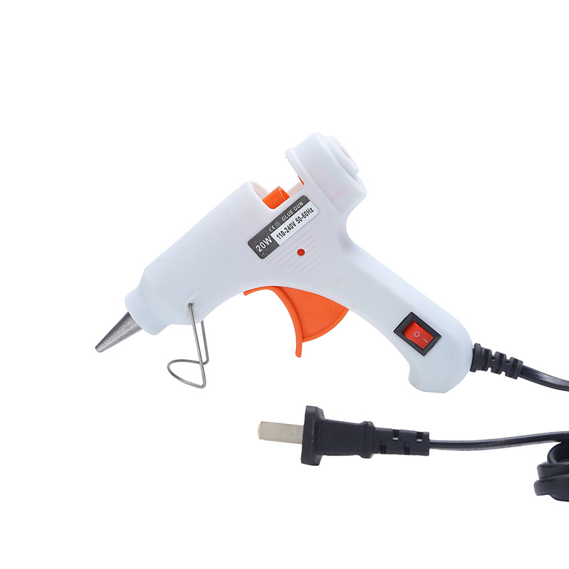 Pistol za vruće ljepilo za DIY nakit, 20W, kompakti alat za rukotvorine