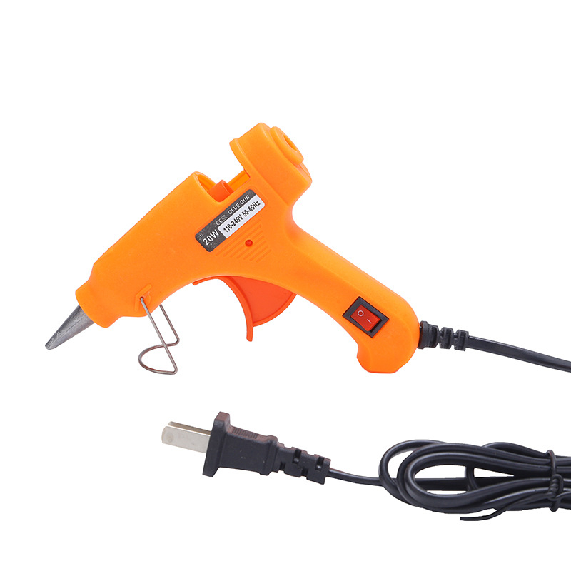 Pistol za vruće ljepilo za DIY nakit, 20W, kompakti alat za rukotvorine