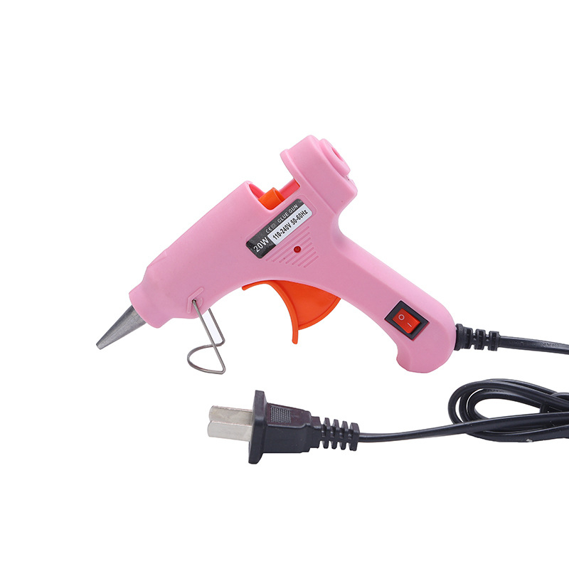Pistol za vruće ljepilo za DIY nakit, 20W, kompakti alat za rukotvorine