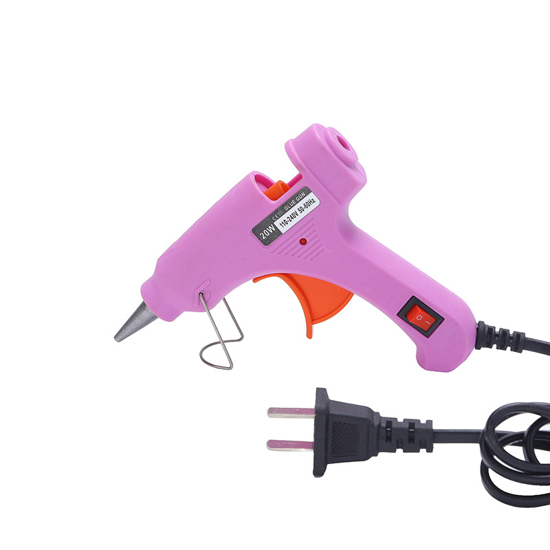 Pistol za vruće ljepilo za DIY nakit, 20W, kompakti alat za rukotvorine