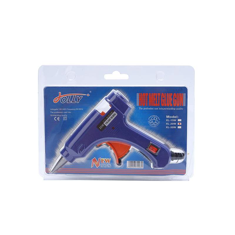 Pistol za vruće ljepilo za DIY nakit, 20W, kompakti alat za rukotvorine