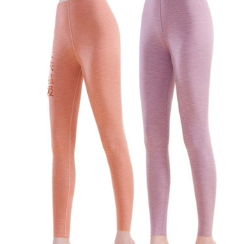 Siltuma šķiedras termālās bikses ar spandexu, brīvā piegriezuma, vidēja biezuma, saglabā siltumu