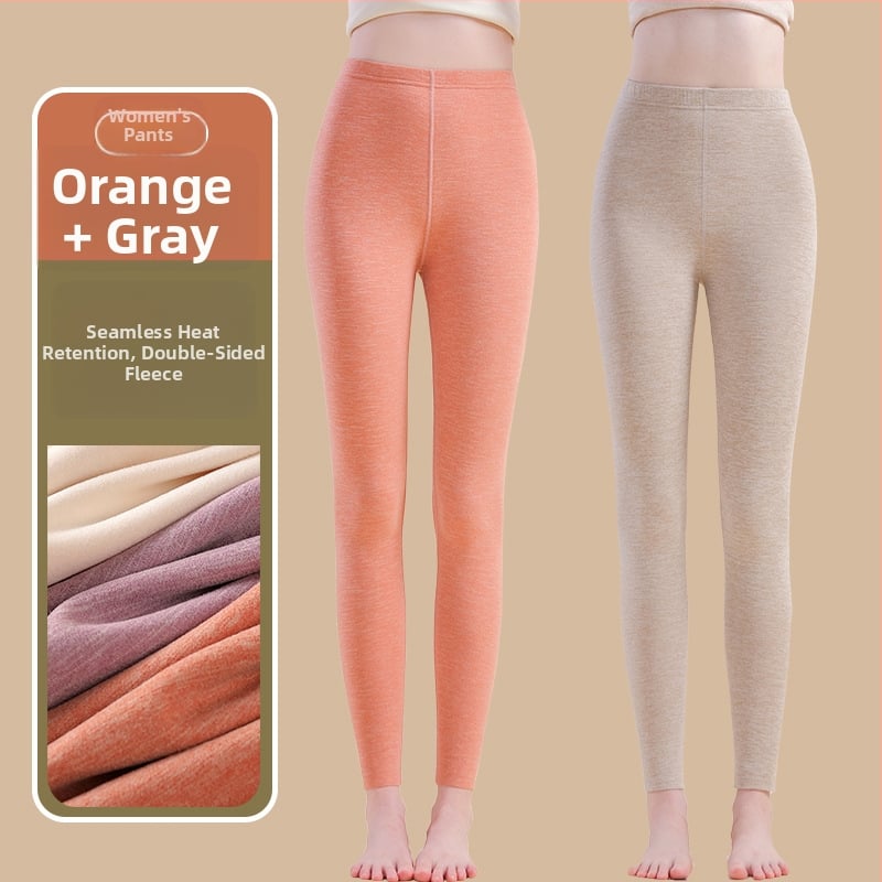 Siltuma šķiedras termālās bikses ar spandexu, brīvā piegriezuma, vidēja biezuma, saglabā siltumu