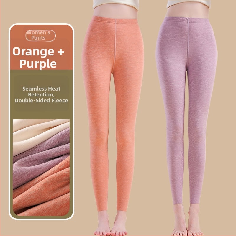 Siltuma šķiedras termālās bikses ar spandexu, brīvā piegriezuma, vidēja biezuma, saglabā siltumu