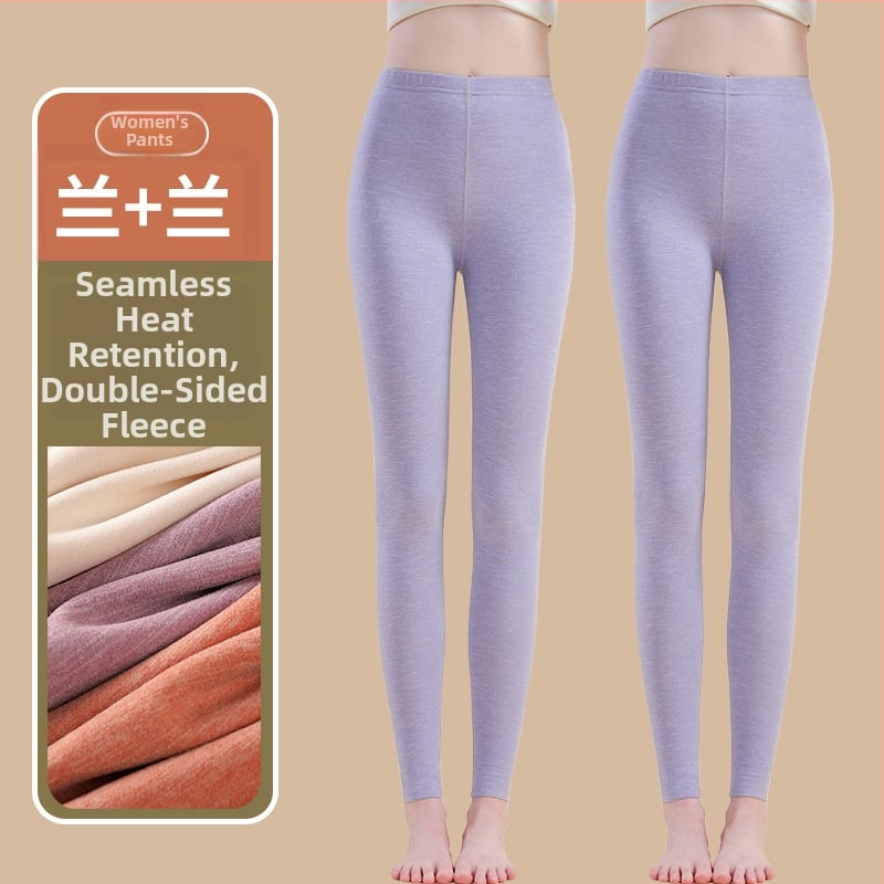 Siltuma šķiedras termālās bikses ar spandexu, brīvā piegriezuma, vidēja biezuma, saglabā siltumu
