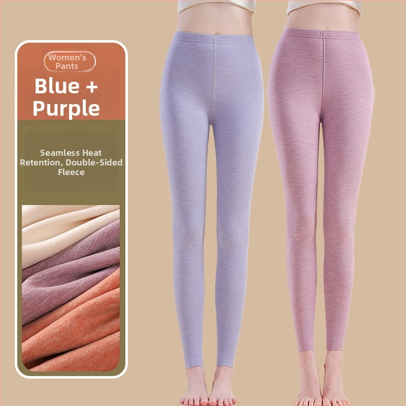 Siltuma šķiedras termālās bikses ar spandexu, brīvā piegriezuma, vidēja biezuma, saglabā siltumu