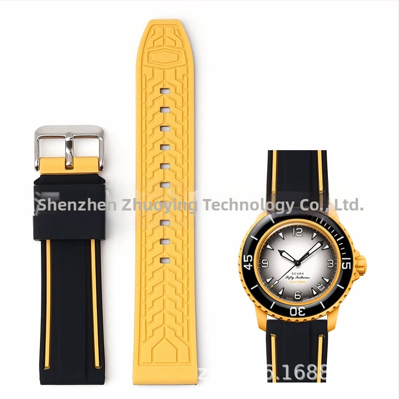 Ζώνη σιλικόνης Zhuo Ying για Samsung S3 smartwatch, καθολικός σχεδιασμός, βάρος περίπου 20 g, άνοιξη 2024 κυκλοφορία.