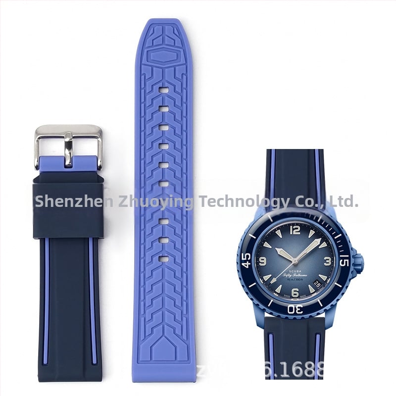 Ζώνη σιλικόνης Zhuo Ying για Samsung S3 smartwatch, καθολικός σχεδιασμός, βάρος περίπου 20 g, άνοιξη 2024 κυκλοφορία.