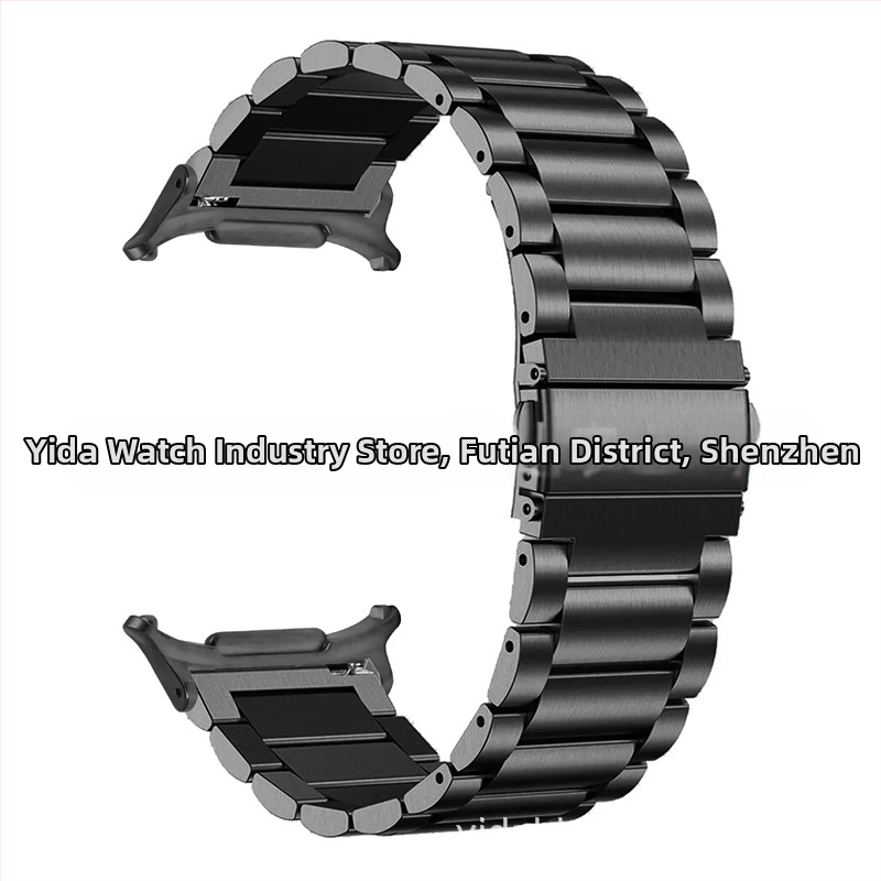 Remienok z nehrdzavejúcej ocele pre Samsung Galaxy Watch7 Ultra, skladacia spona, obchodný štýl, hmotnosť 100 g