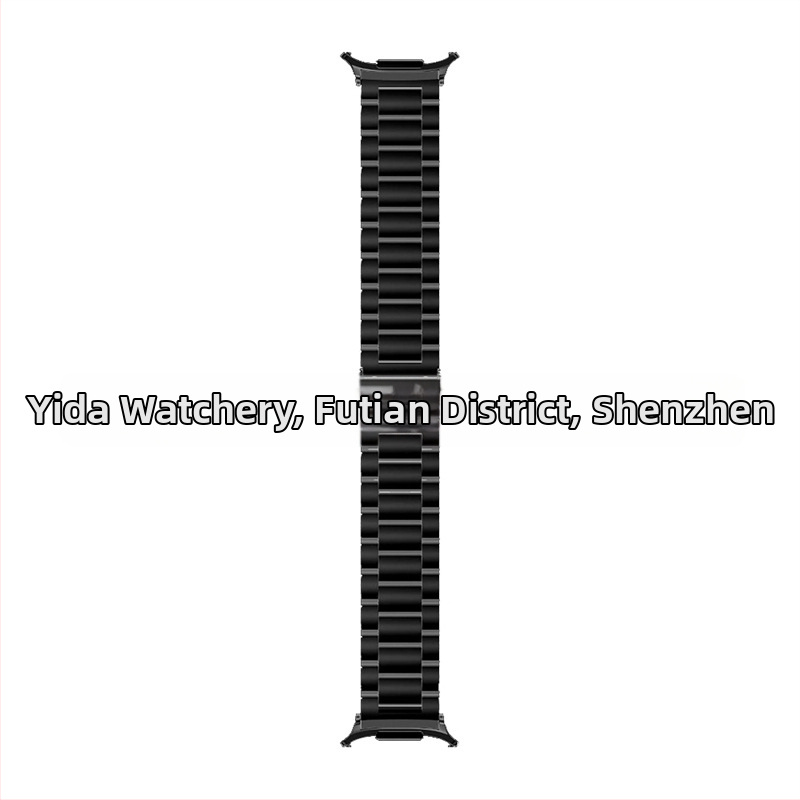 Nerūdijančio plieno apyrankė Samsung Galaxy Watch7 Ultra, sulankstomas užsegimas, verslo stilius, svoris 100 g