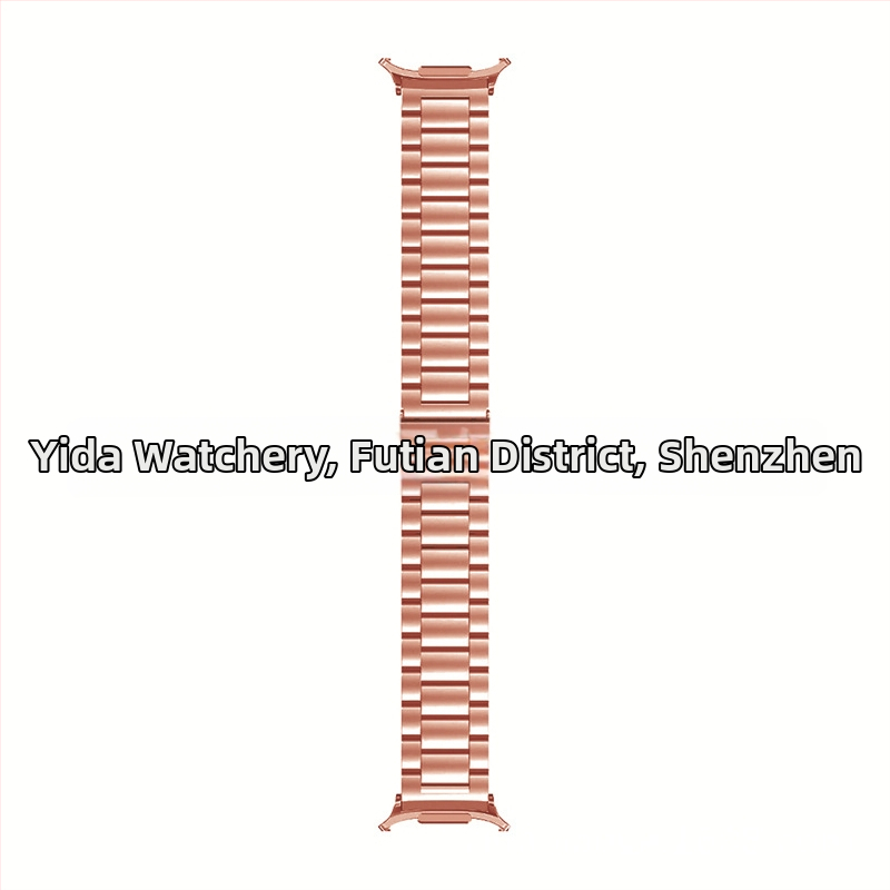 Nerūdijančio plieno apyrankė Samsung Galaxy Watch7 Ultra, sulankstomas užsegimas, verslo stilius, svoris 100 g