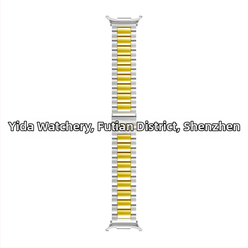 Nerūdijančio plieno apyrankė Samsung Galaxy Watch7 Ultra, sulankstomas užsegimas, verslo stilius, svoris 100 g