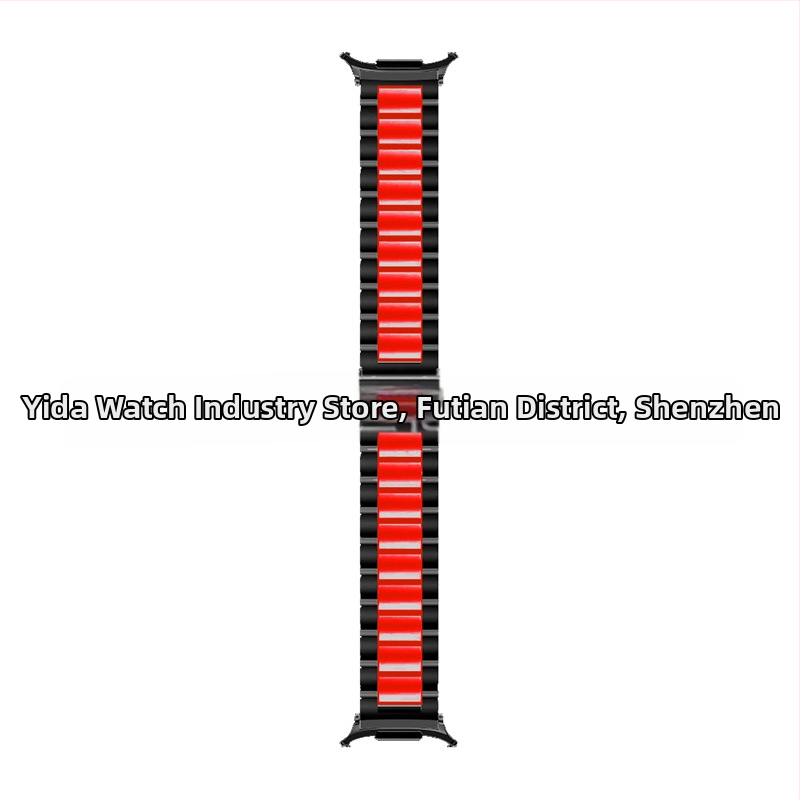 Nerūdijančio plieno apyrankė Samsung Galaxy Watch7 Ultra, sulankstomas užsegimas, verslo stilius, svoris 100 g