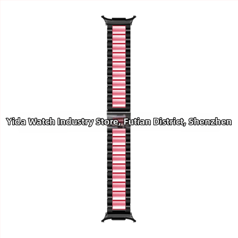 Nerūdijančio plieno apyrankė Samsung Galaxy Watch7 Ultra, sulankstomas užsegimas, verslo stilius, svoris 100 g