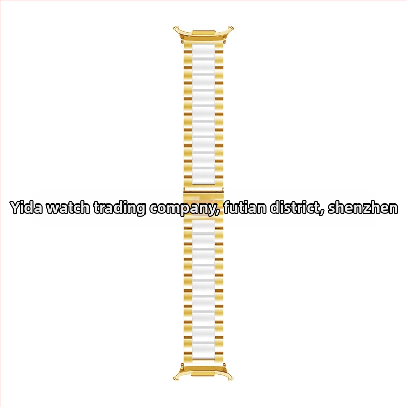 Nerūdijančio plieno apyrankė Samsung Galaxy Watch7 Ultra, sulankstomas užsegimas, verslo stilius, svoris 100 g