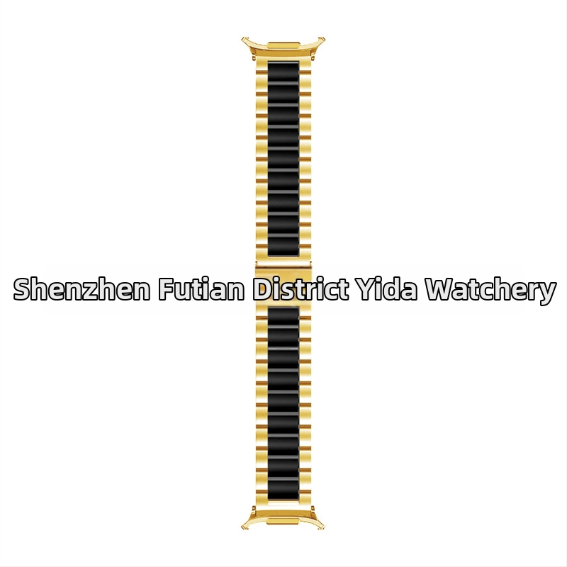 Nerūdijančio plieno apyrankė Samsung Galaxy Watch7 Ultra, sulankstomas užsegimas, verslo stilius, svoris 100 g