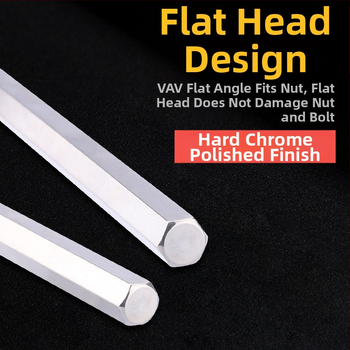 Σετ κατσαβιδιών με εξάγωνη υποδοχή και επεκτειόμενη λαβή Τ, μοντέλο 018l–2h, χρωμιοβάνιο ατσάλι, μετρικό, προέλευση Ιαπωνία