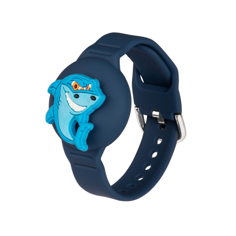 AirTag защитен силиконов калъф за деца с сменяема карикатурна гривна — модел AT-70