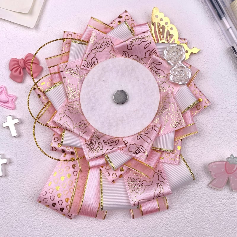 Καρφίτσα με σχέδιο χαρακτήρων κινουμένων σχεδίων, από ύφασμα, χειροποίητη – διακοσμητικό δώρο