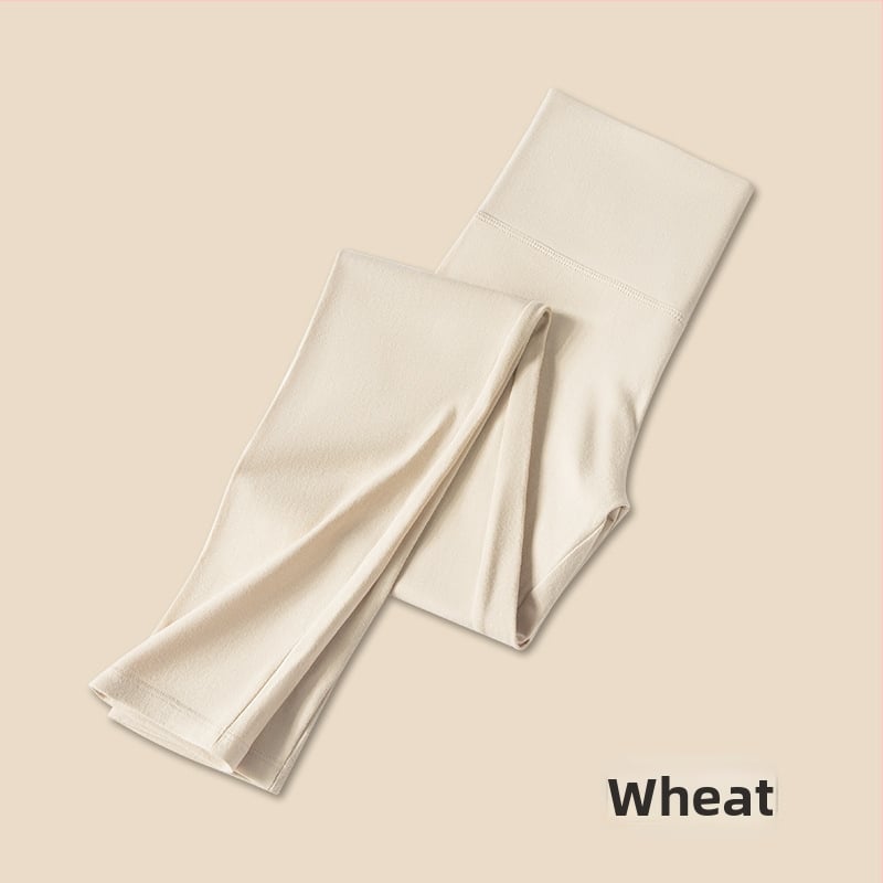 Moterims aukštos juosmens medvilniniai leggingai – kūno formavimas, pilvo kontrolė, šilta, be siūlių (95–100% medvilnės)