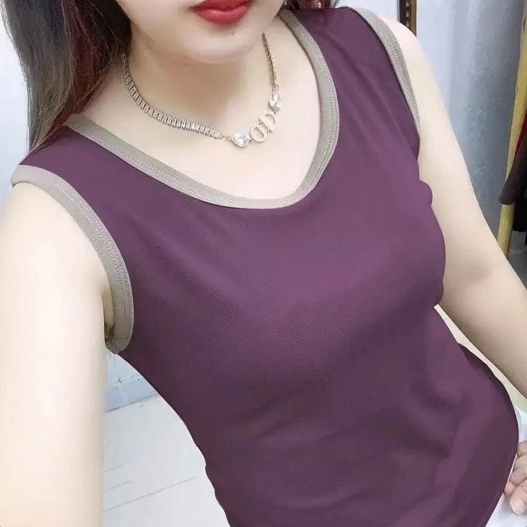 Top dama cu bretele – model bloc, lungime scurtă, material chenille, poliester 90–95%, primăvara 2025