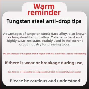 Alat za fugiranje pločica, materijal: tungsten steel, branda King Qin, kompletan set