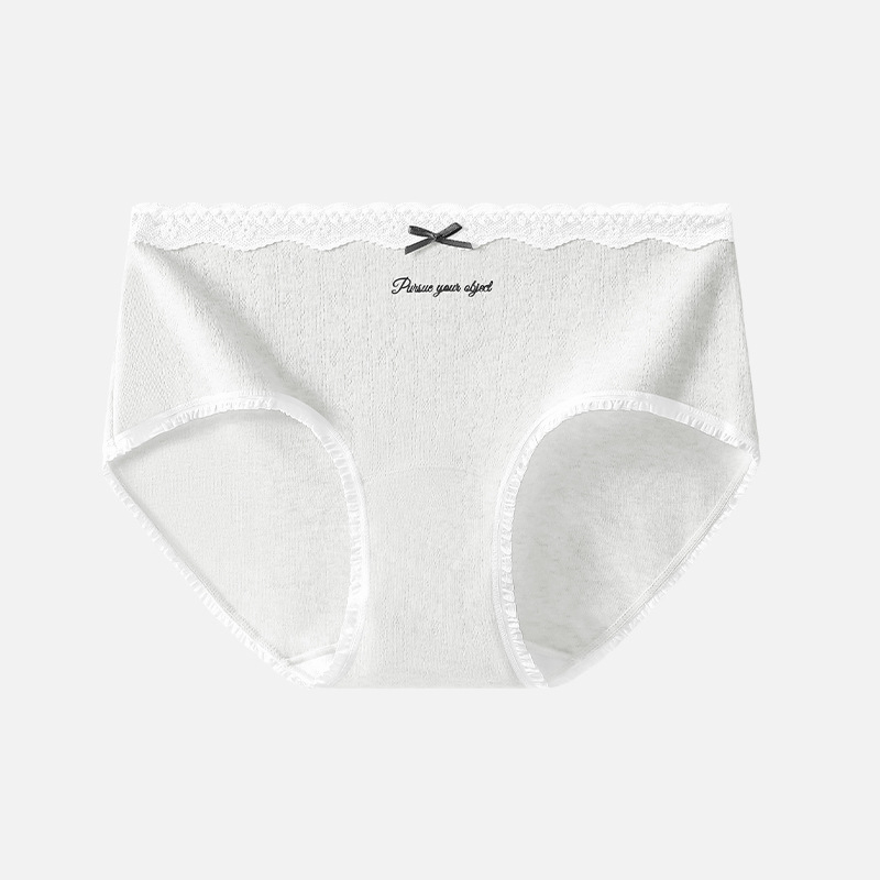 Памучни дамски бикини за периоди - средна талия, безшевни, антибактериални, дишащи; 90–95% памук, памучна вложка в чатала