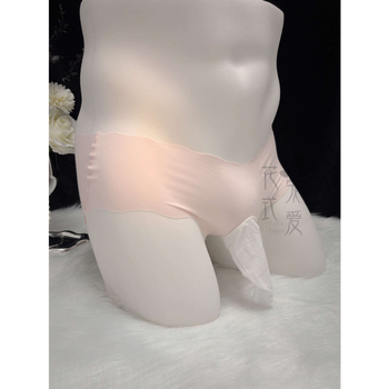 Unisex εσώρουχο από Ice Silk, σε ένα κομμάτι, με μπροστινή θήκη, χαμηλή μέση, Fancy Pampering