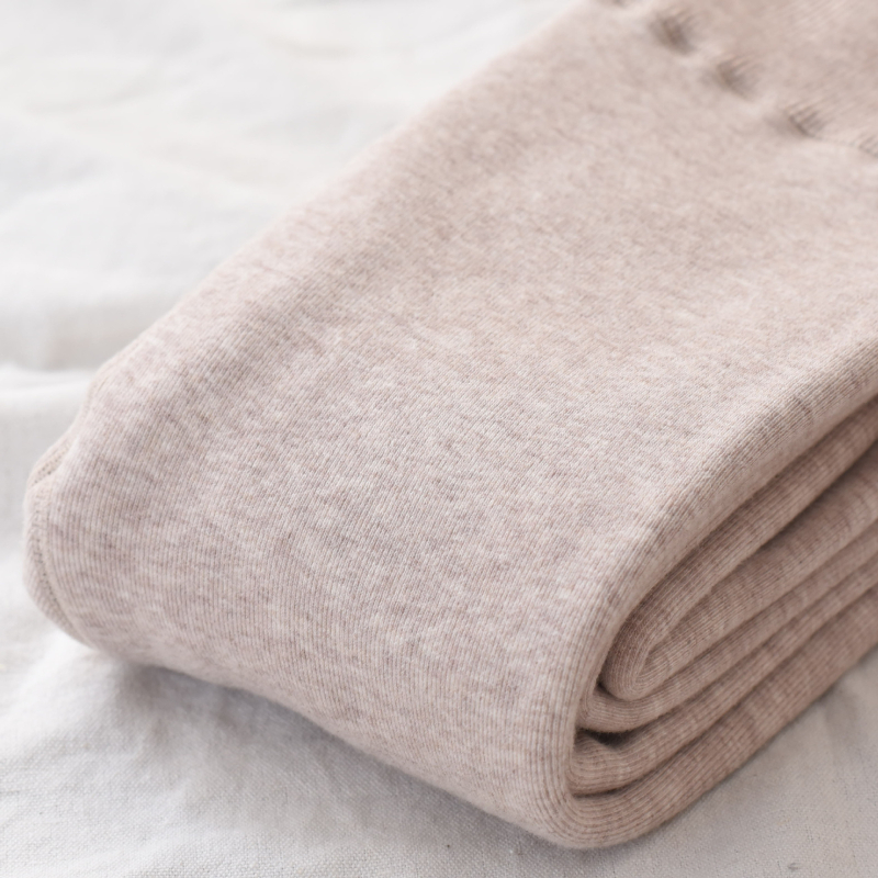 Θερμικά φλις επενδυμένα μακριά κολάν, χοντρά και ζεστά, μονόχρωμα, πολυεστέρας