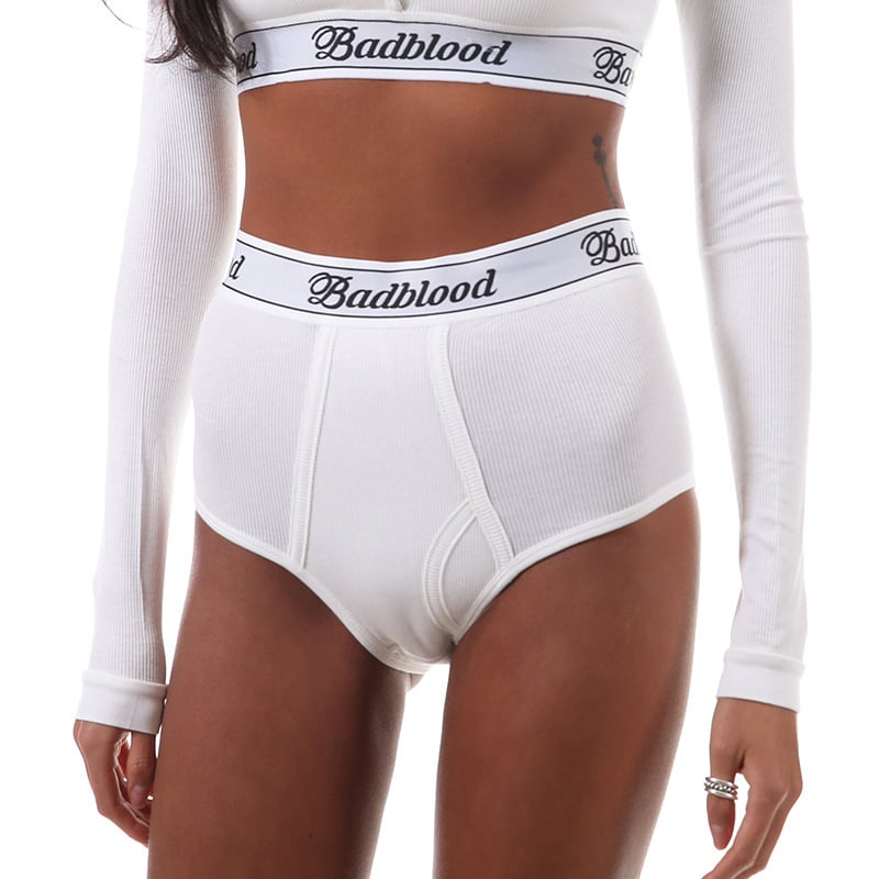 Дамски безшевни бикини с висока талия, дишащ Rayon, жакардова тъкан, памучна подплата на чатала 90-95%