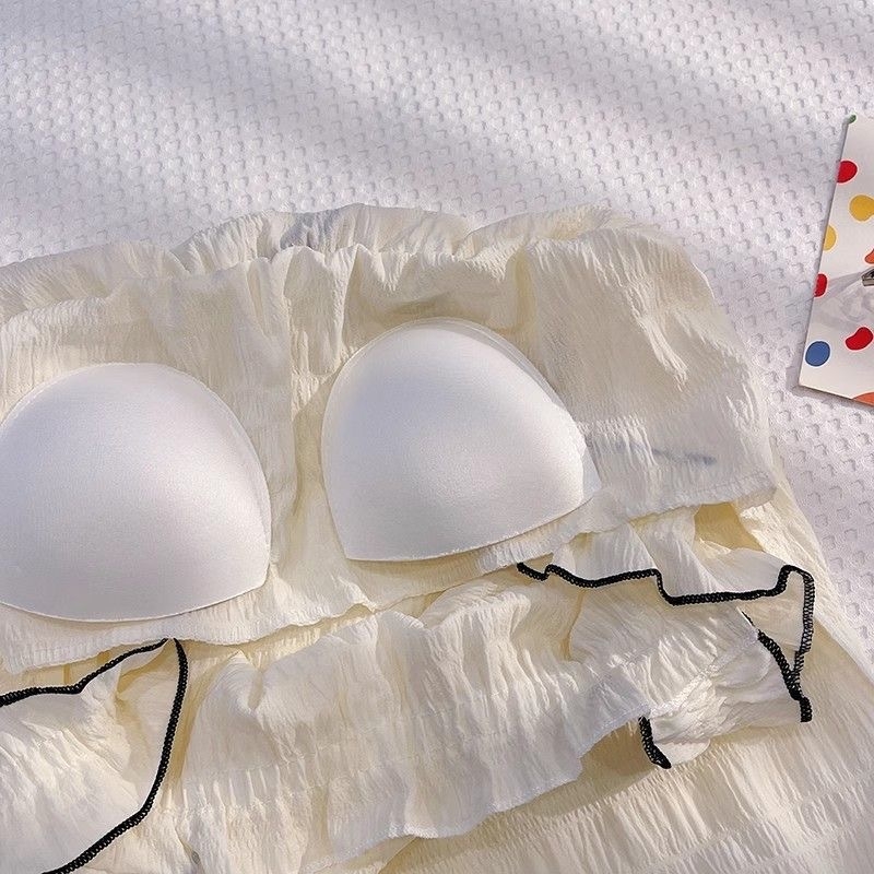 Νυχτικό σλίγκ με επένδυση στήθους, ελαφρύ πολυεστέρα, λεπτό ύφασμα, χωρίς μανίκια, μεσαίο μήκος