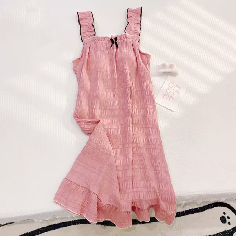 Νυχτικό σλίγκ με επένδυση στήθους, ελαφρύ πολυεστέρα, λεπτό ύφασμα, χωρίς μανίκια, μεσαίο μήκος