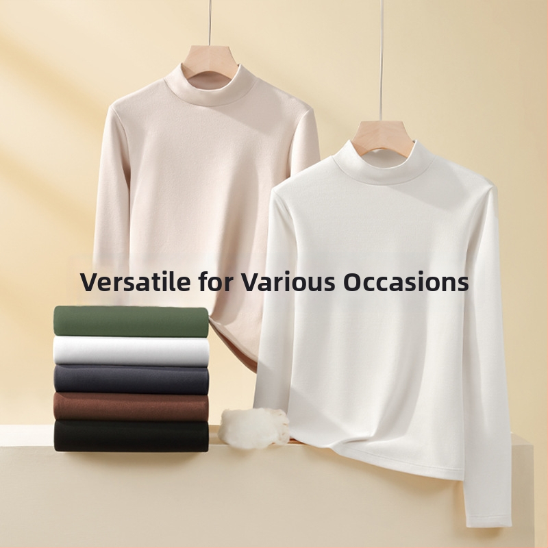 Top z základnej vrstvy, polovičný golier, obojstranný fleece, dlhé rukávy, unisex, polyester 251–300 g/m²