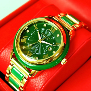 Kvarca pulkstenis ar kalendāru, modeļa Ys-23119, analogo displejs, ūdensizturība 30m, korpuss sakaļas, siksna no cinka sakaļas, spirālkrāna, minerāla stiprināts stikls